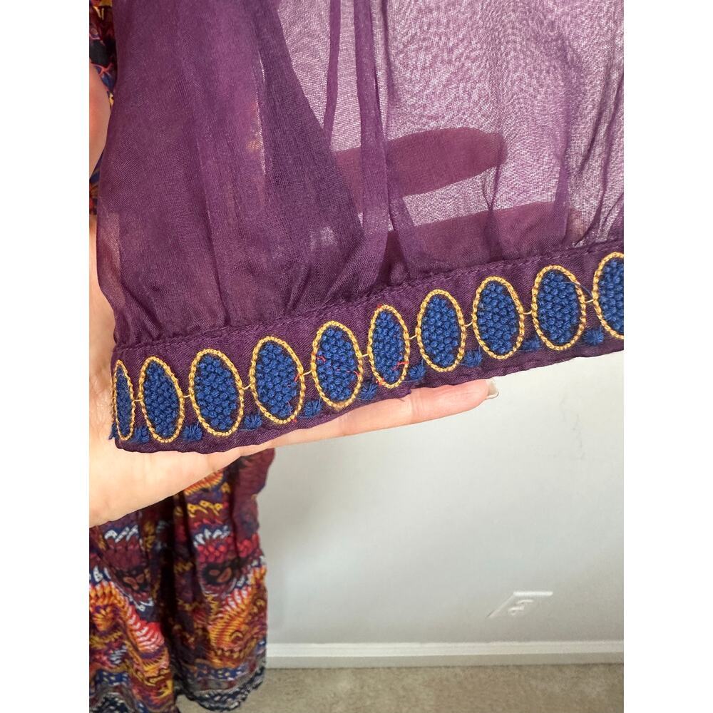 Anthropologie Maren Embroidered Maxi Dress Size 16W NWT - Picture 13 of 16